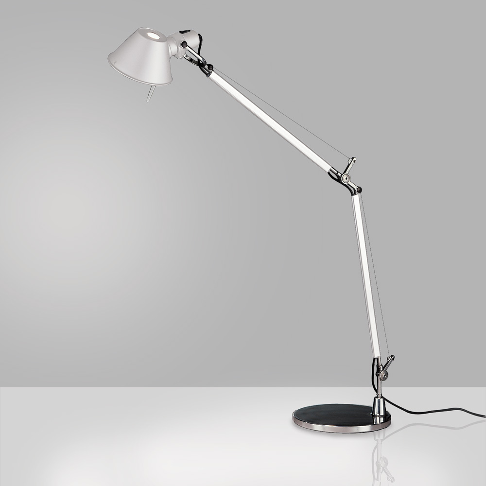 Artemide Tolomeo Classic 100W E26 Aluminum Table Lamp with Base