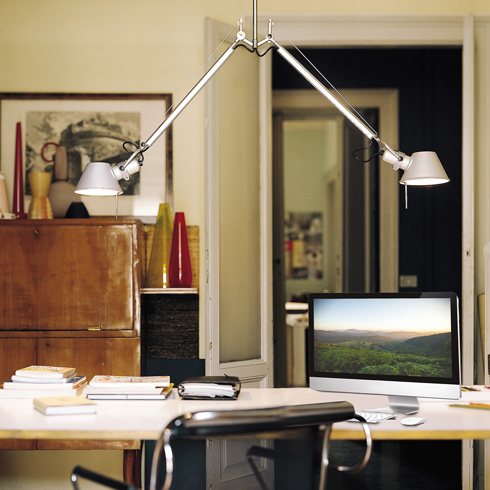 TOLOMEO DOUBLE Suspension - Inspiration, materials and technologies